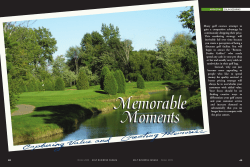 Many golf courses attempt to gain a competitive advantage by