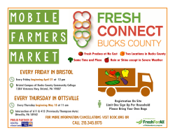 Market Fresh Produce at No Cost Same Time and Place Two