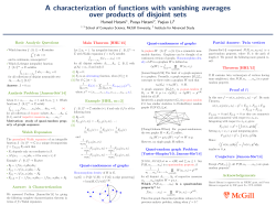 A characterization of functions with vanishing averages - IME-USP