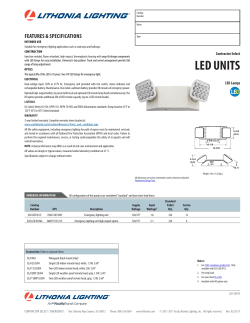 LED UNITS - Acuity Brands