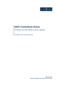 NHS Contribute Extra