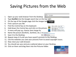 How-to Instructions for Online Tools