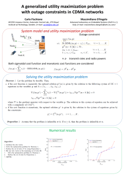 A generalized utility maximization problem with outage