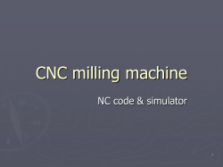CNC milling machine