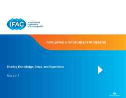 Developing a Future-Ready Profession | IFAC