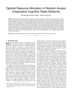 Optimal Resource Allocation in Random Access Cooperative
