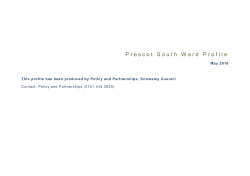 Prescot South Ward Profile