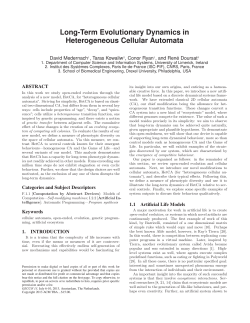 Long-Term Evolutionary Dynamics in