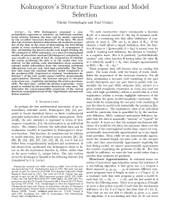 Monotonic Approximation: In technical terms our finite sequence p 8