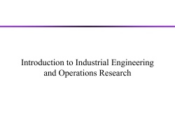 Production and Operations Management