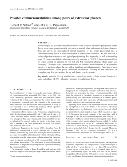 Possible commensurabilities among pairs of extrasolar planets