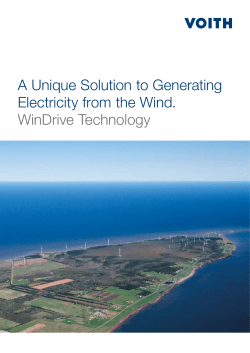 A Unique Solution to Generating Electricity from the Wind