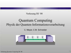 Quantum Computing