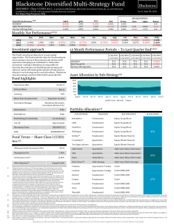 Blackstone Diversified Multi