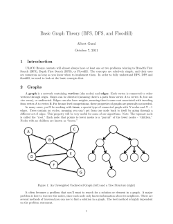 Basic Graph Theory (BFS, DFS, and Floodfill)