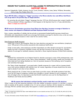 support hb 40 - ACLU of Illinois