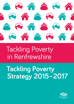 Tackling Poverty Strategy 2015-2017
