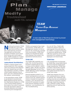 TEAM Tactical Edge Advanced Management