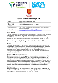 Hockey - South Yorkshire Sport