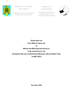 Romania - national CBA Guidelines