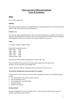 Major - IoM International Chess