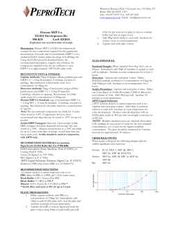 Human MIP-1-&alpha; ELISA Development Kit 900