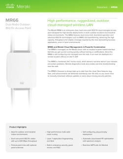 MR66 - Cisco Meraki