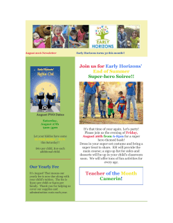 Teacher of the Month Camerin!