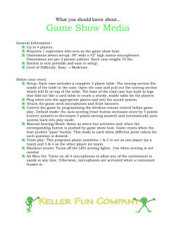 Game Show Media - Carolan Rental