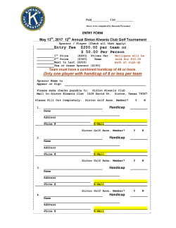 Entry Fee $200.00 per team or $ 50.00 Per Person Only one player