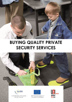 buying quality private security services