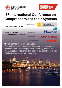 International Conference on Compressors and their Systems