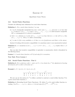Exercise 12