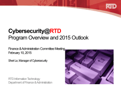 RTD PowerPoint Template