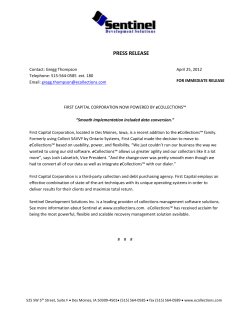 First Capital Corporation Now Powered By