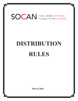 Distribution Rules