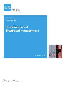 The evolution of integrated management