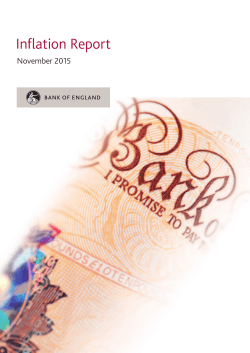Bank of England Inflation Report November 2015