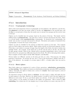 17.4.1 Introduction - UW Computer Sciences User Pages