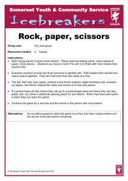 Rock, paper, scissors