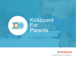 Kickboard Parent Introduction