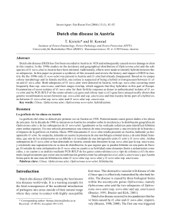 Dutch elm disease in Austria