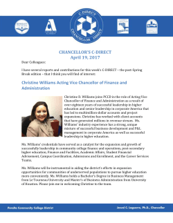 chancellor`s c-direct