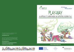 PLAY-WAY - Playwork Partnerships