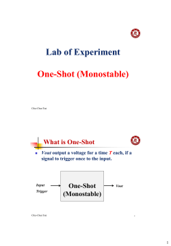 Lab of Experiment One
