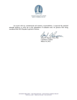 Full_Report - Legislative Auditor