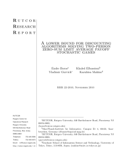 A Lower Bound for Discounting Algorithms Solving Two