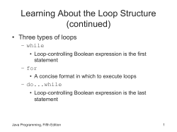 ch05 Control Struc Loops 2