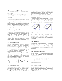 Combinatorial Optimization