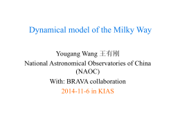Dynamical model of the Milky Way